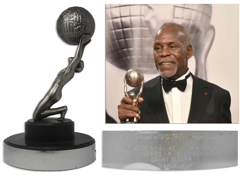 Danny Glovers NAACP Best Actor Award for His Portrayal of Nelson Mandela in the 1987 Film Mandela